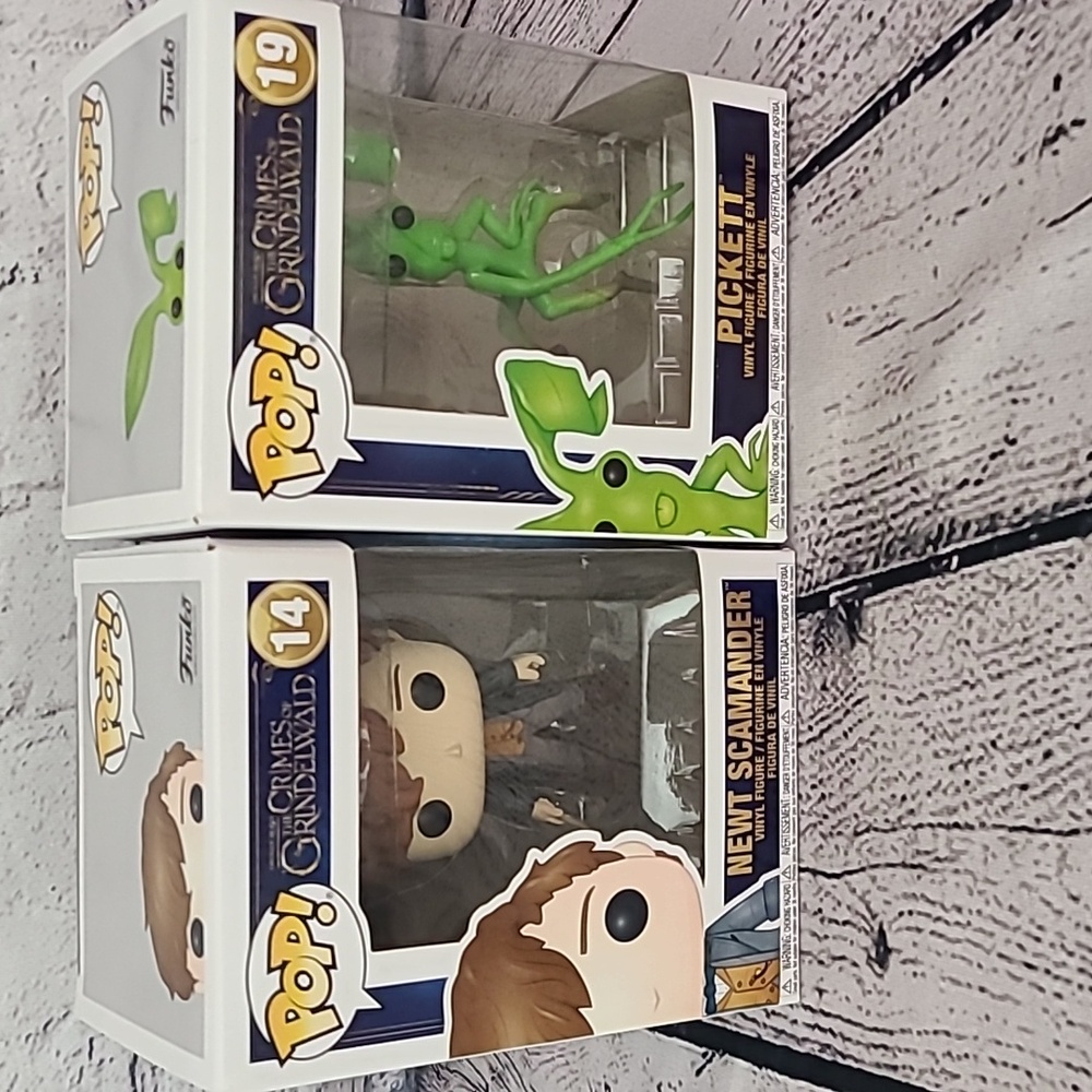 Funko Pop! Newt Scammander & Pickett
